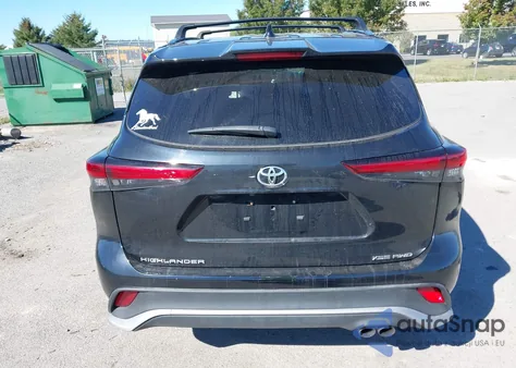 2022 Toyota Highlander Xse from USA, damaged, VIN 5TDLZRBHXNS257536
